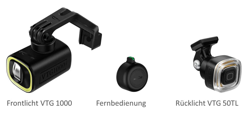 Magicshine VTG 1000 Brompton Lichtset