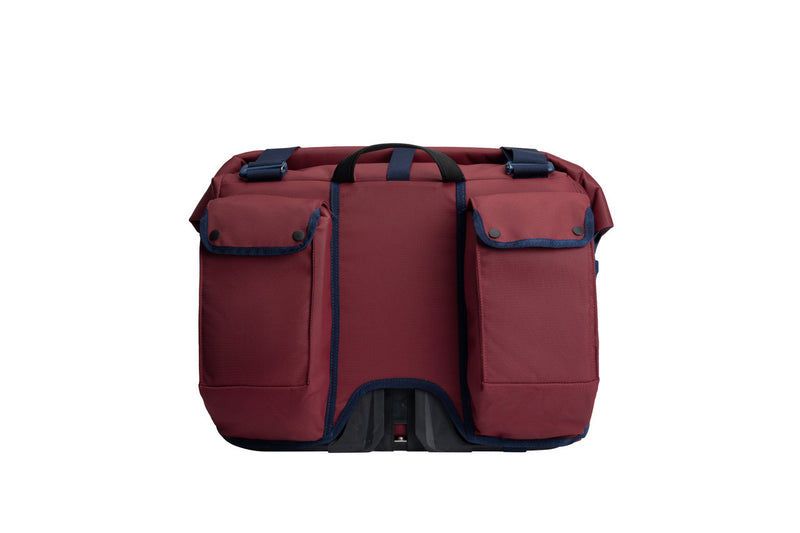 Tasche Brompton Roll Top Bag Large Plum Red