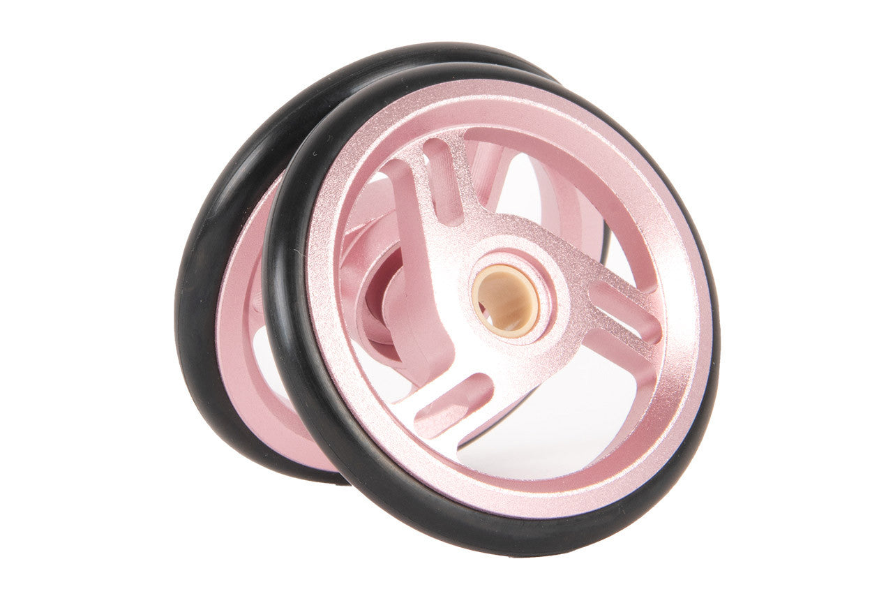 Brompton ColourLab Roller Wheels Pink – Citybiker.at