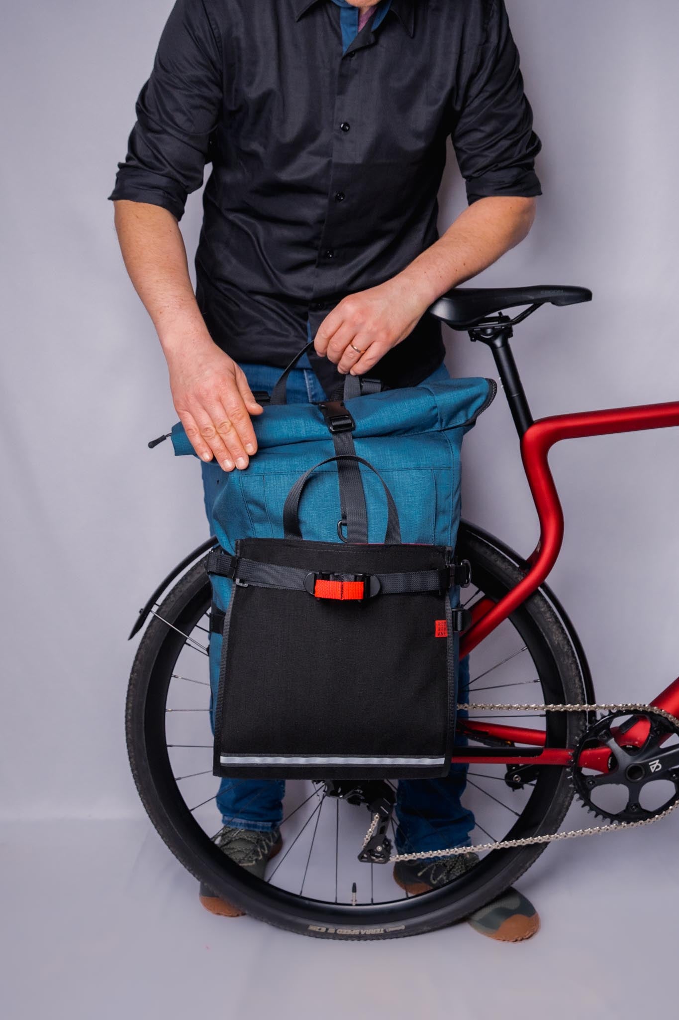 Red Rebane Easy Exo Gepäckträger Tasche black – Citybiker.at