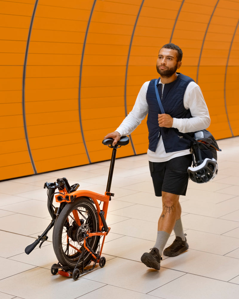 Faltrad Brompton G Line Alfine Adventure Orange