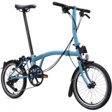 Faltrad Brompton C Line Explore Low Cloud Metallic 12-Gang