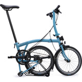 Faltrad Brompton C Line Explore Low Cloud Metallic 12-Gang