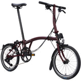 Faltrad Brompton C Line Explore Low Red Plum 12-Gang