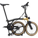 Faltrad Brompton T Line Ceratech Cobalt Black 12 Speed