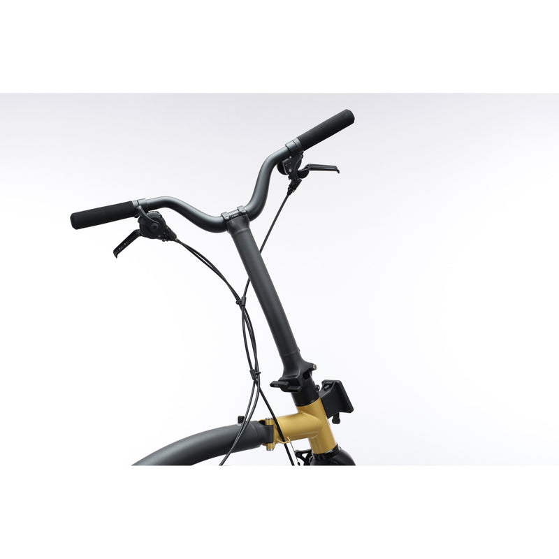 Faltrad Brompton T Line Ceratech Cobalt Black 12 Speed