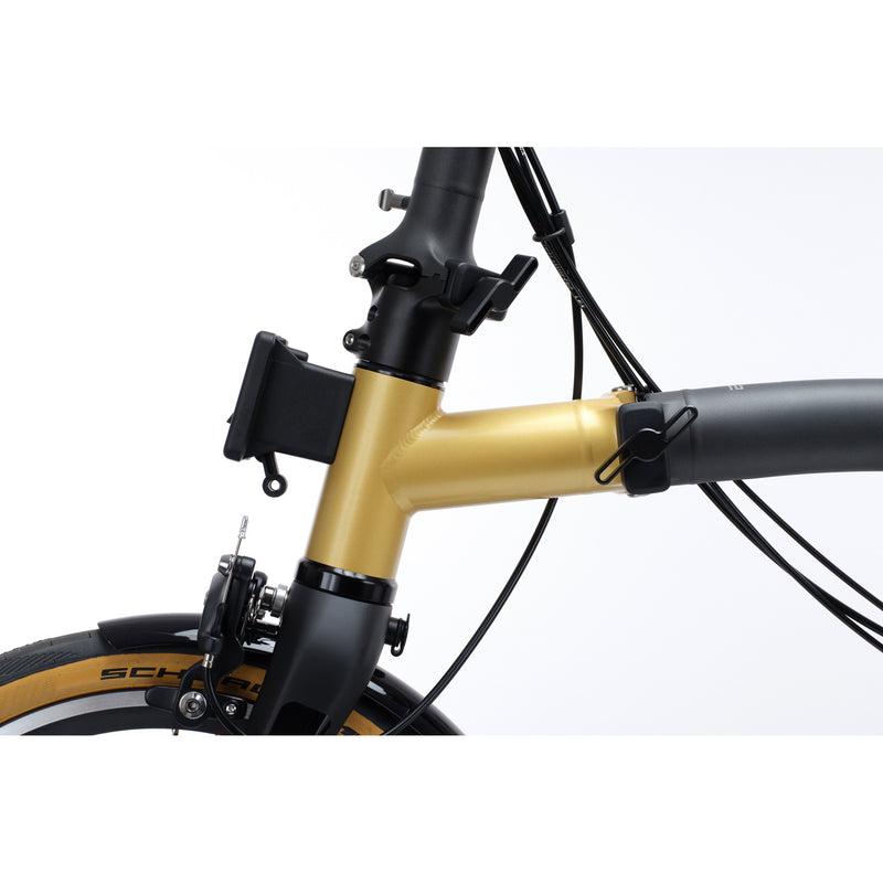 Faltrad Brompton T Line Ceratech Cobalt Black 12 Speed