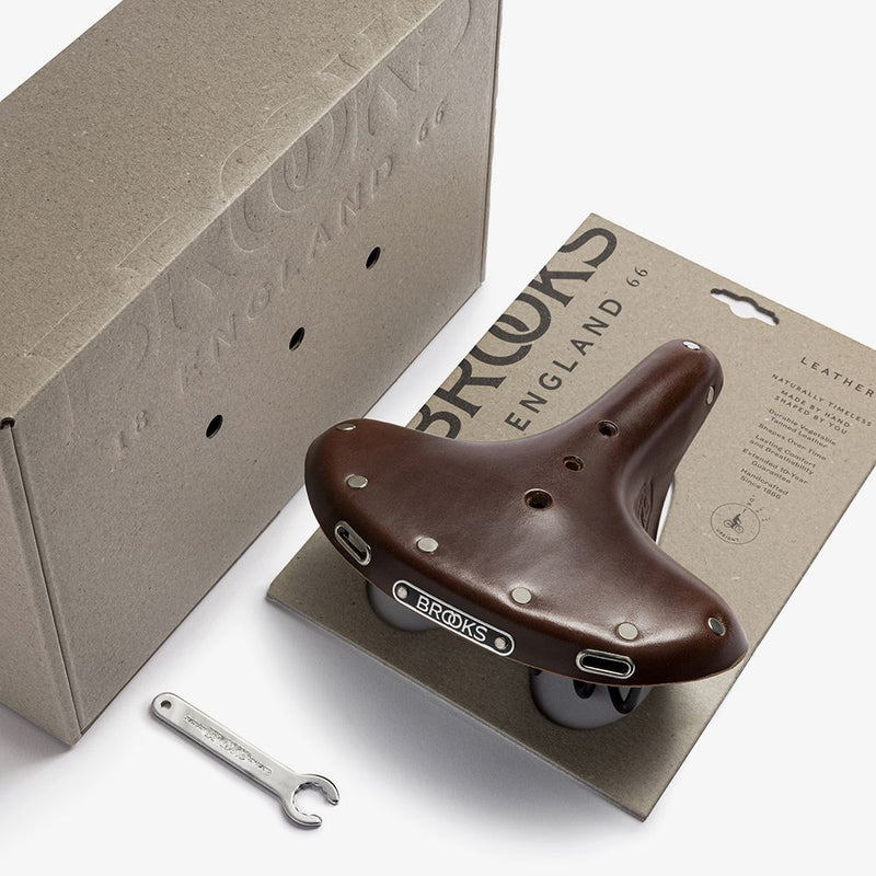 Brooks B72 Antique Brown Citybiker.at