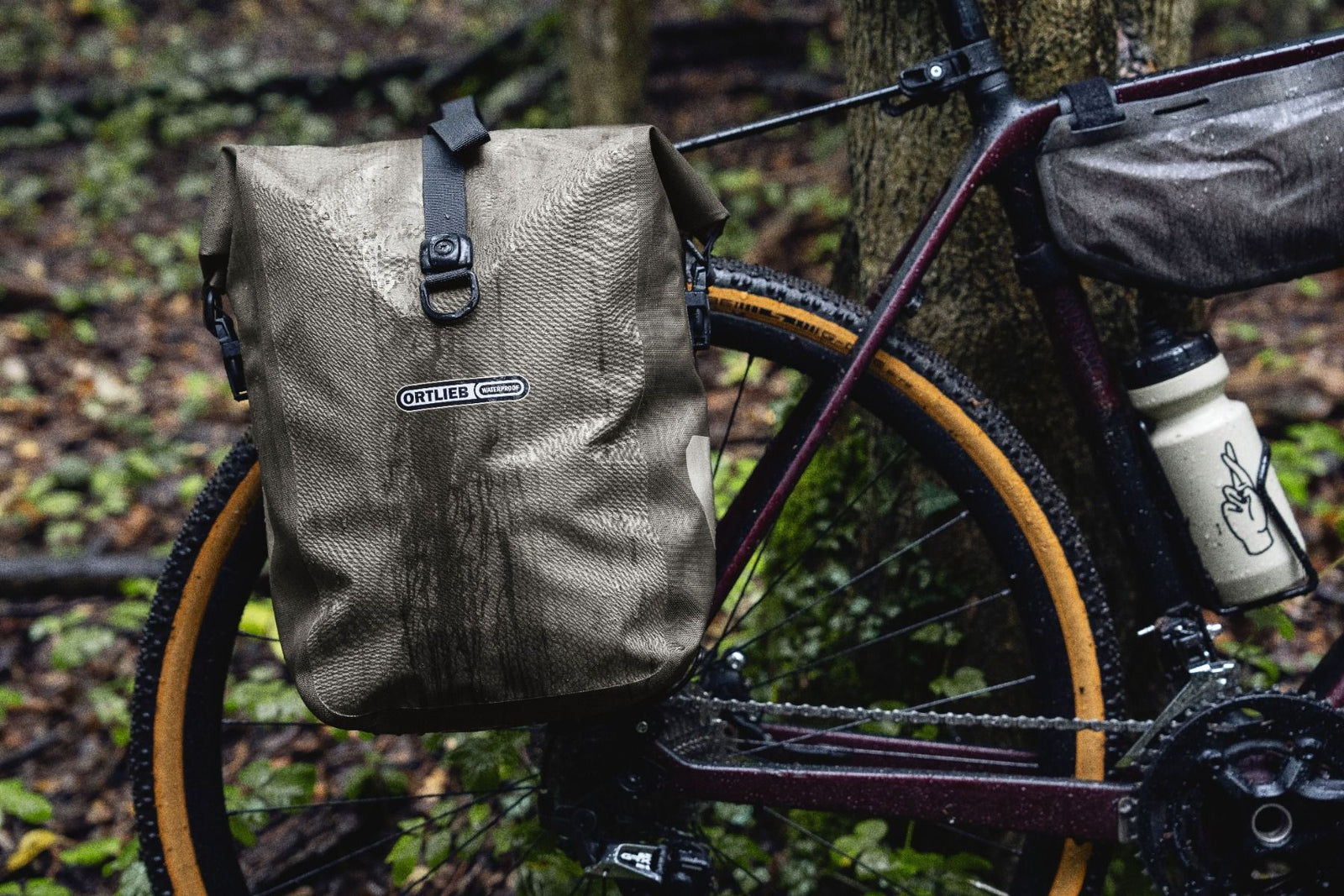 rucksack gravel bike Ortlieb Gravel-Pack QL2.1 Dark Sand 29 L