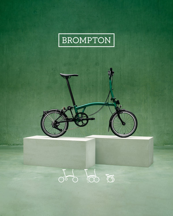Brompton P Line Urban High Emerald 4-Gang Special Edition