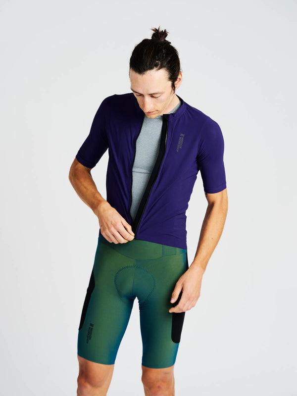 Mission Workshop Men’s Pro Road Jersey Purple