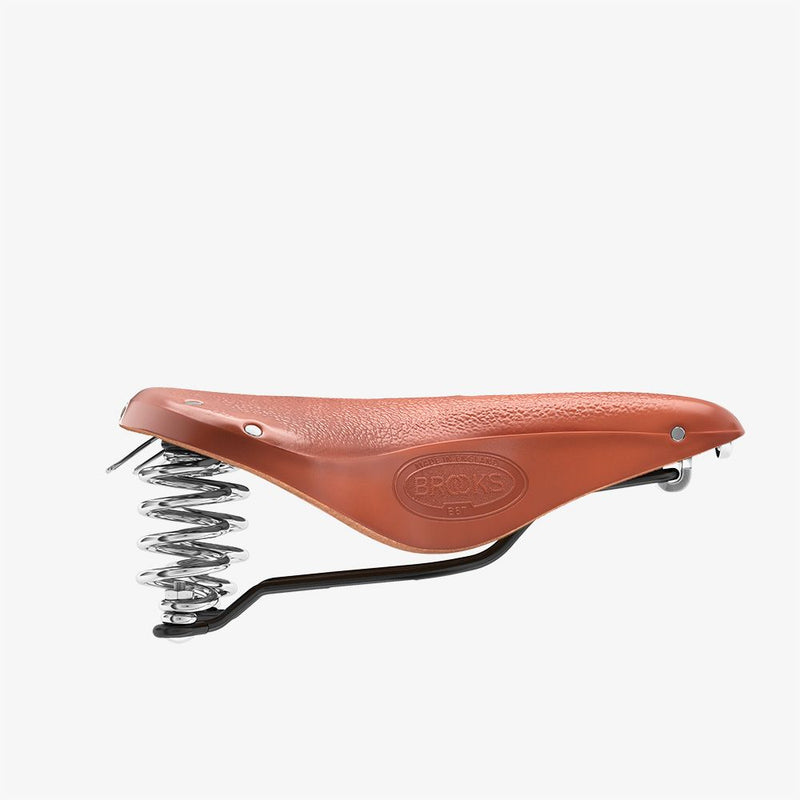 fahrradsattel leder gefedert Brooks B67 Sattel kaufen – Gefederter Ledersattel im Fahrradshop Wien