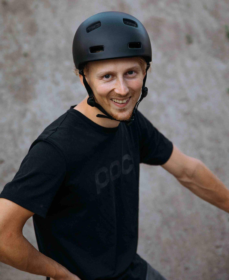 crane fahrradhelm Helm POC Crane MIPS Matt Black – Citybiker.at