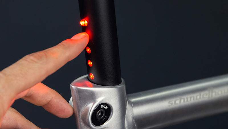 Lightskin LED Rücklicht Sattelstütze USB –